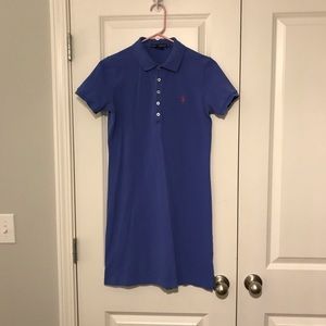Blue Ralph Lauren polo shirt dress